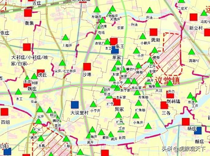 邳州最新市區規劃圖揭秘，未來城市的壯麗面貌