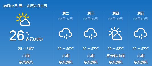 廉橋鎮天氣預報更新通知