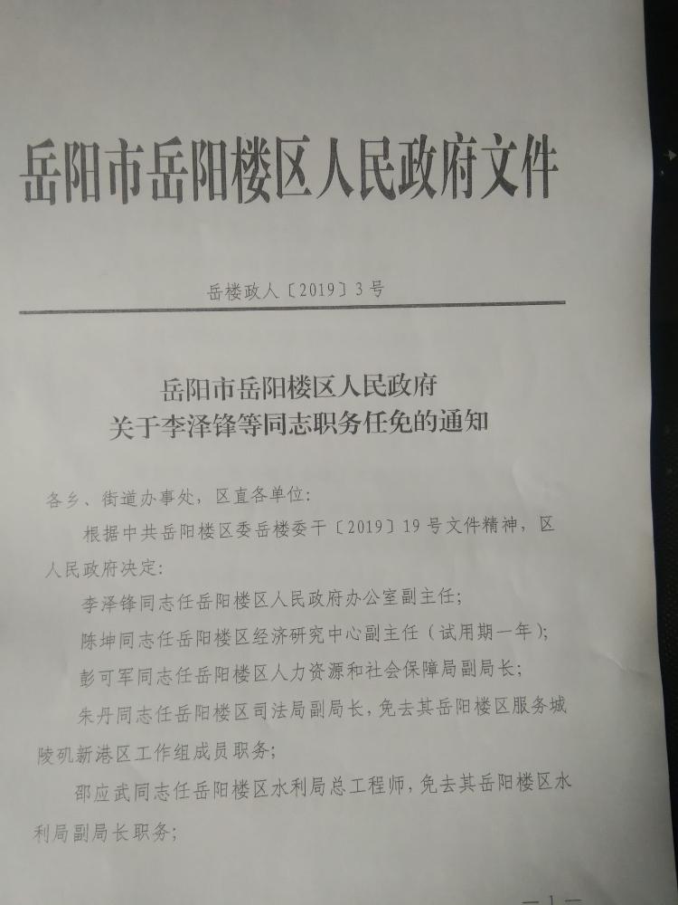 岳陽樓區科技局人事新任命展望，未來動態與發展方向探索