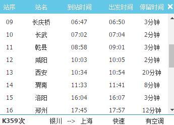 K1296次列車時刻表最新更新通知