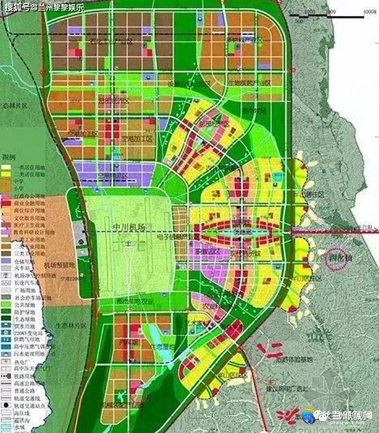 蘭州新區未來藍圖規劃圖揭曉，塑造未來城市新面貌