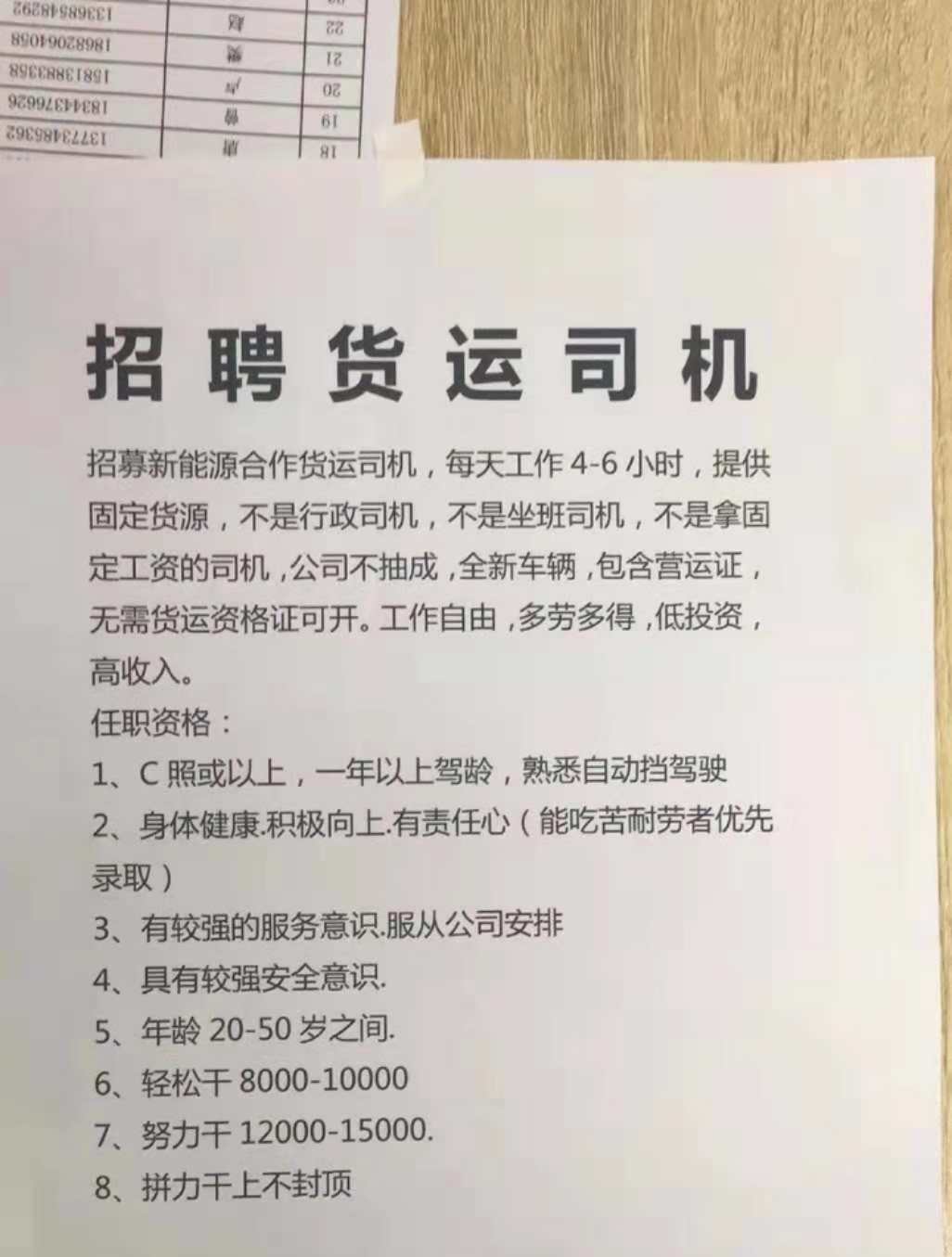 從化貨車司機招聘熱潮，行業趨勢與職業前景展望