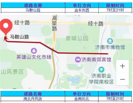 濟南單行線新地圖，揭秘城市新交通脈絡