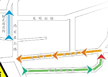 濟南單行線新地圖，揭秘城市新交通脈絡