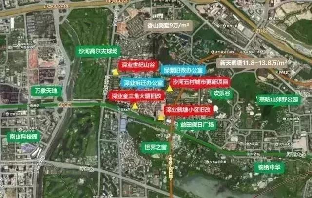 深圳市最新地圖揭示城市發展的繁榮脈絡