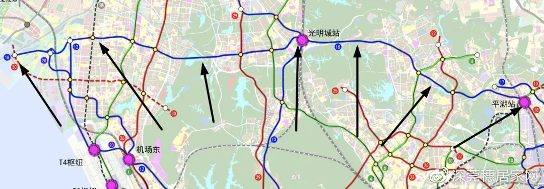 深圳地鐵17號線最新線路圖揭秘，線路走向與影響分析